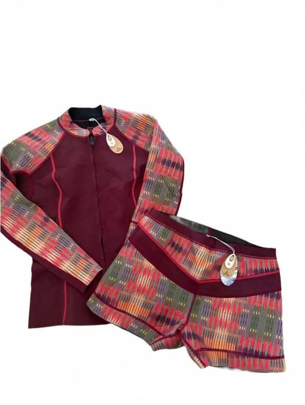 NEW prAna Women's 2-Piece Wetsuit Jacket and Shorts Set XL